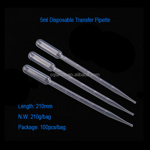 Médica 0.5 ml 1 mL 2 ml 3 ml 5 ml 10 ml desechables de plástico Pasteur pipetas estériles - Product Image 1