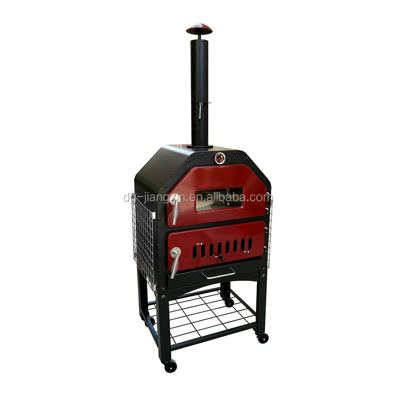 Outdoor Smoker Charcoal Baking Pizza Oven Wood Fired Oven