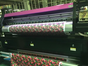1.8 m industrial plana de gran formato digital directa a roll tela de algodón textil impresora plotter para la venta - Product Image 4
