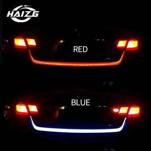 HAIZG RGB coche LED tira de iluminación posterior tronco cola luz de freno a la señal de advertencia led de luz de tira - Product Image 5