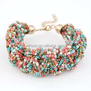 Latest multi strand bead bracelet seed bead bracelet