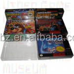 Boîtier de protection transparent pour Nintendo SNES, boîte pour jeux vidéo