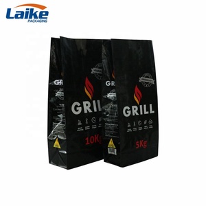 Bolsa de embalaje de carbón de papel Kraft de doble capa con impresión personalizada 4kg <span class=keywords><strong>5kg</strong></span> para briquetas de carbón - Product Image 5