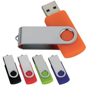 2021 Promotional Items Twist Flash Memory Usb 3.0 8Gb 16Gb Plastic Swivel Usb Flash Drive