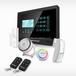 99 Vùng Không Dây 2 Vùng Có Dây Hệ Thống Báo Động Trang Trại GSM Không Dây - Product Image 3