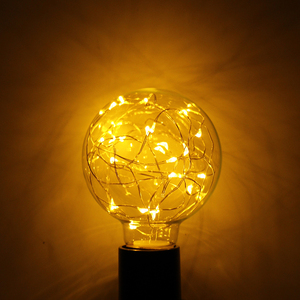 E27 Copper Wire <strong>Decorative</strong> <strong>Light</strong> <strong>Bulb</strong> Colorful LED Edison Ball <strong>Bulb</strong> G95 Font Fireworks From Sehon - Product Image 2