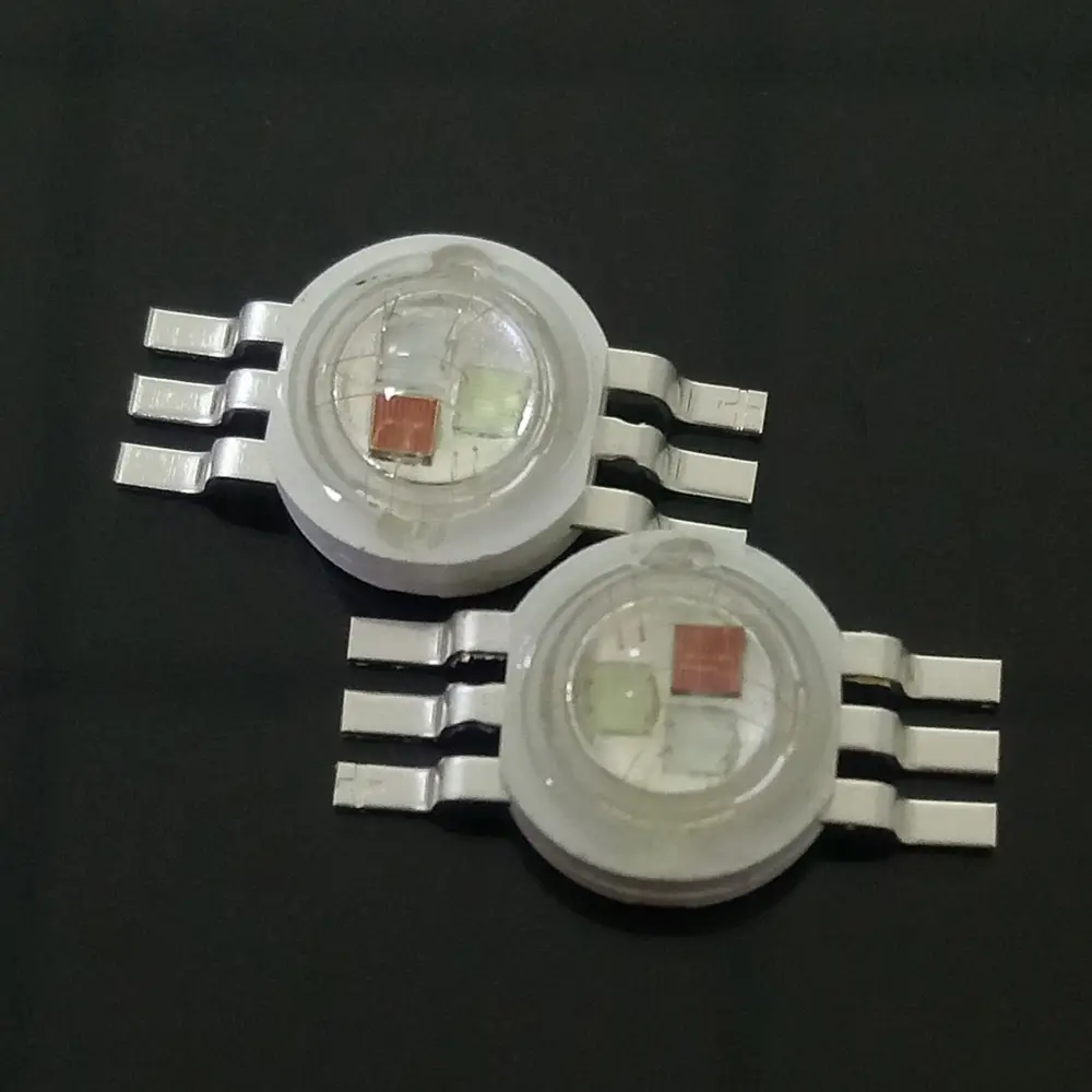 도매 3W 1W rgb led 다이오드 6pin 350 700ma 높은 전원 LED 칩