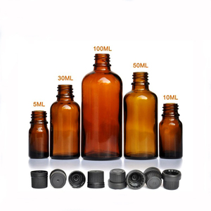 5ml 10ml 30ml 50ml 100ml <span class=keywords><strong>Amber</strong></span> cam uçucu yağ şişesi plastik vidalı kapak - Product Image 1