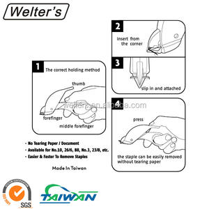 Eliminador de grapas de plástico impreso con logotipo personalizado - Product Image 6