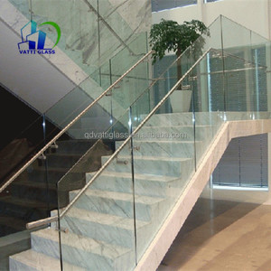 Verre de balustrade, vente de verre trempé laminé pour <span class=keywords><strong>escalier</strong></span> en colimaçon, garde-corps en verre trempé transparent, prix des panneaux de verre pour escaliers - Product Image 3