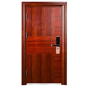 تنفيس باب أمان فولاذي فريدة من نوعها المنزل تصاميم أبواب أمان معدنية الباب الخارجي - Product Image 2