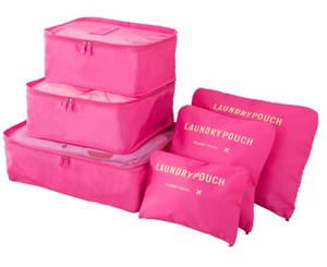 6PCS/Set Fashion Oxford Cloth <strong>Travel</strong> Mesh <strong>Bag</strong> Luggage Organizer Packing Cubes <strong>Organiser</strong> <strong>Travel</strong> <strong>Bags</strong> - Product Image 6