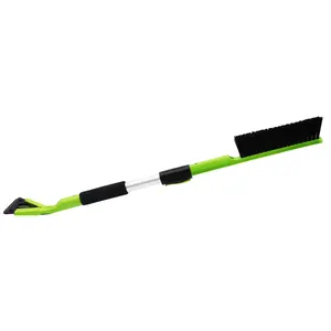 Heavy duty car cleaning tools sweeper snow with foam telescopic handle snow brush for car