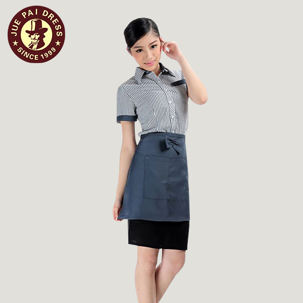 Fast Food Restaurant Cafe Shop Waiter Waitress Uniform Garment