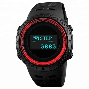 Azul del reloj Skmei 1360 la pantalla OLED de alta calidad doble deportes termómetro podómetro reloj brújula ver Alibaba China - Product Image 2
