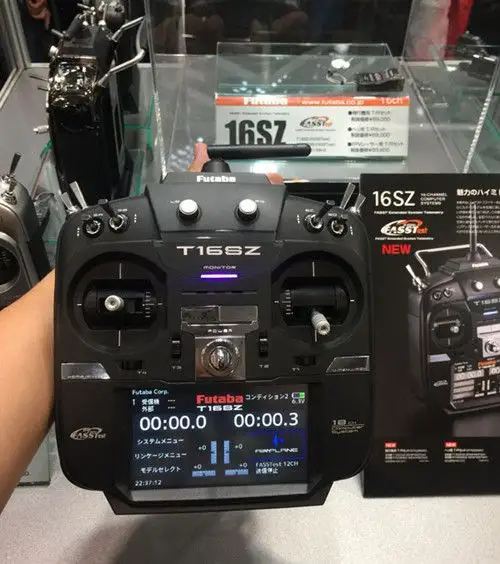 Futaba T16SZ 2.4GHz RC Transmitter with R7008SB Receiver