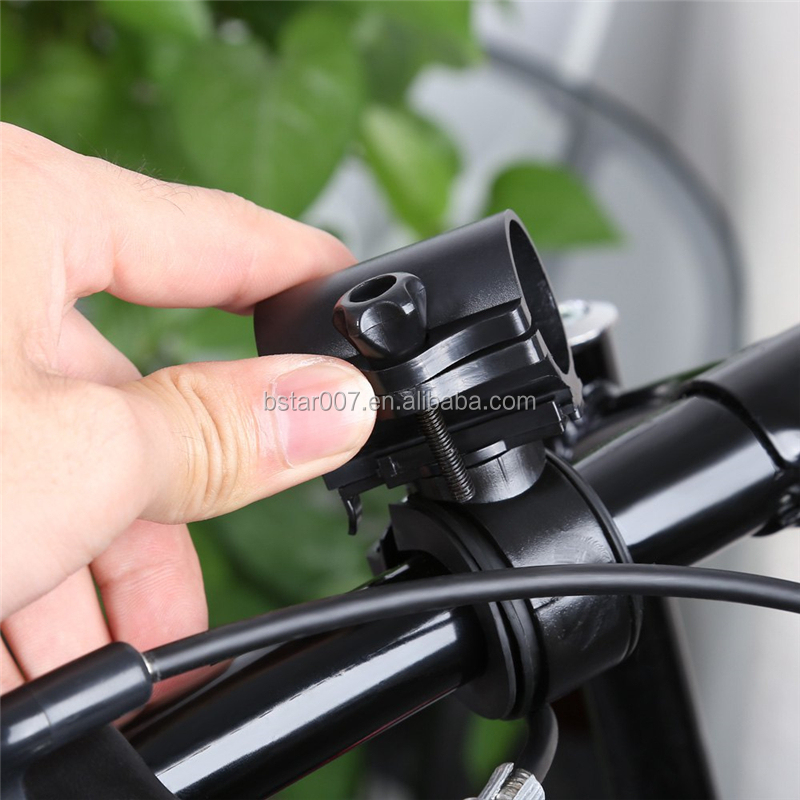 Лидер продаж, вращающийся на 360 градусов держатель для велосипедного фонаря, велосипедного зажима
