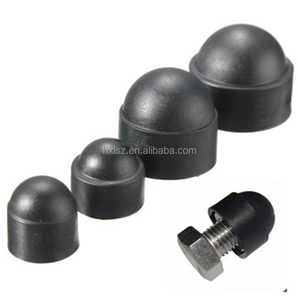 Esagonale nero, grigio, bianco di <span class=keywords><strong>plastica</strong></span> di nylon m4 m6 m8 m12 dado bullone coperchio tappo di protezione cupola - Product Image 2