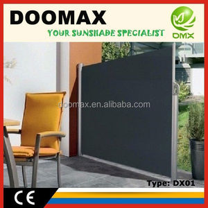 Tenda Laterale Retrattile Manuale Moderna DX01 per Esterni, Protezione Solare - Product Image 2