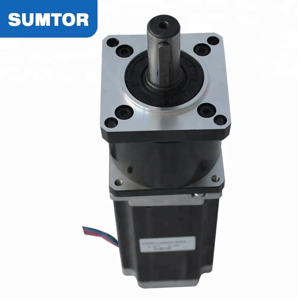 5:1 D 112Mm 3A 8Mm Tipe Poros Roda Gigi Planet Nema 23 Stepper Motor