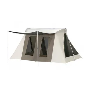 Barra de lona de acampamento, de alta qualidade, para áreas externas, barraca retardante de fogo, arco flexível, luxuoso, barracas de brilho