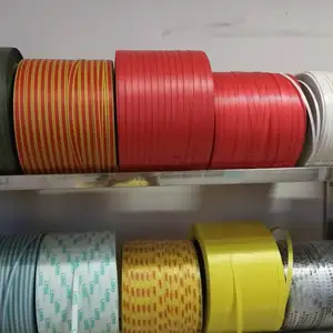 Shenzhen novos materiais de plástico pp alta qualidade embalagem cordão correia/banda/rolo de fita