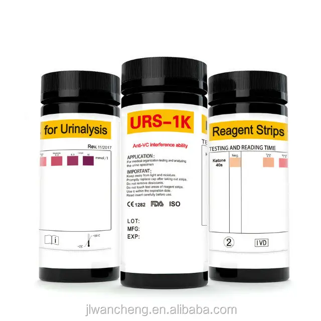 Urin-Keton-Teststreifen des Gold lieferanten URS-1K, Diabetiker Self Rapid-Erkennungs papier
