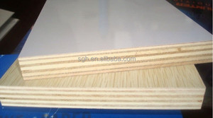 Kualitas Baik dan Harga Murah 9MM Satu Sisi Putih Melamin Berwajah Kayu Lapis - Product Image 6