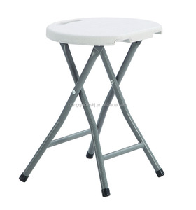 Taburete plegable de plástico para acampada, taburete pequeño y portátil para jardín, venta al por mayor - Product Image 1