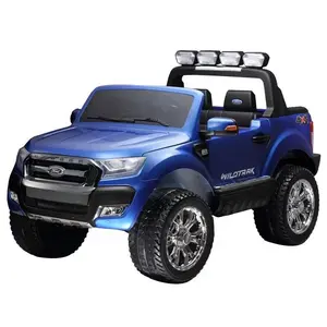 Carrinho de presentes ford ranger 4wd infantil, bateria elétrica de 12 volts