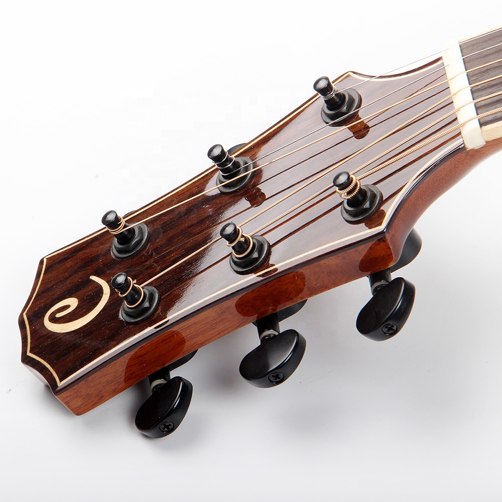 チヒロプロフェッショナル6弦光沢仕上げ41インチトップソリッド