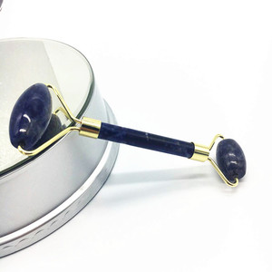 Rullo per il <span class=keywords><strong>Viso</strong></span> in Giada Blu, <span class=keywords><strong>Massaggiatore</strong></span> Facciale in <span class=keywords><strong>Pietra</strong></span> Naturale per Lifting Cutaneo, Strumento di Bellezza Anti-Età - Product Image 5