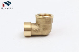 Đồng Thau Tất Cả Các Chủ Đề Nam Khuỷu Tay Đồng Phù Hợp Với Nén Hệ Thống Nước Phụ Kiện Vệ Sinh Khớp Nối Ống Phụ Kiện Vuông Ống Nối - Product Image 4