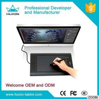 Huion H610 Pro USB art graphics drawing Tablet painting Tablet Pad 10 