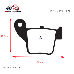 Pastiglie Freno Posteriori Moto FA346 a Bassa Polvere di Alta Qualità per HONDA HONDA-<span class=keywords><strong>DALLARA</strong></span> HONDA-HM (ITALIA) ALFER FANTIC MEGELLI PUZEY - Product Image 2