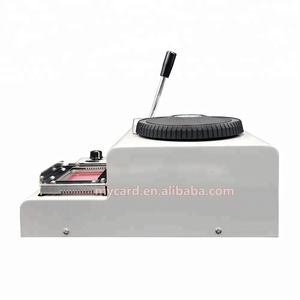 Dernière machine à embosser manuelle non automatique pour cartes PVC pour cartes de membre - Product Image 3