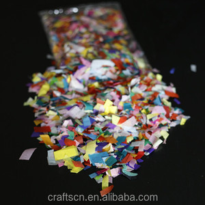 Cinese della mano di fabbrica taglio coriandoli di carta ritardante di fiamma - Product Image 6