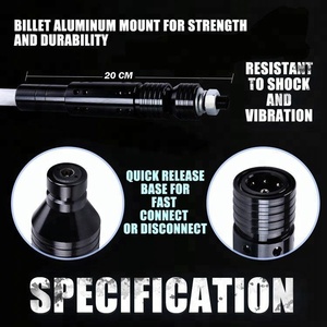 แส้ไฟ LED สี RGB สว่างพิเศษสำหรับรถ JEEP RZR ATV UTV และรถบรรทุก - Product Image 6