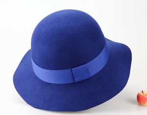 por encargo de la venta a granel de ala ancha de lana sombrero de charro sombrero de fieltro - Product Image 1