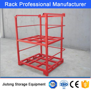 <span class=keywords><strong>Cage</strong></span> de stockage portable de haute qualité, étagères à palettes pliables pour entrepôt - Product Image 5