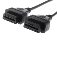 Adaptador de Cable Universal OBD II OBD2, accesorio divisor Y de extensión J1962 para dispositivos de seguimiento Y diagnóstico GPS