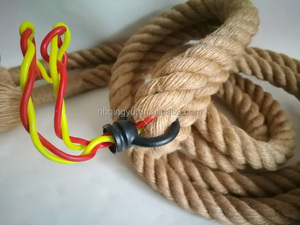 <span class=keywords><strong>Double</strong></span>-headed Retro Loft Vintage đèn phòng ăn Mặt dây chuyền với tay dệt kim gai dây cho khách sạn treo ánh sáng - Product Image 4