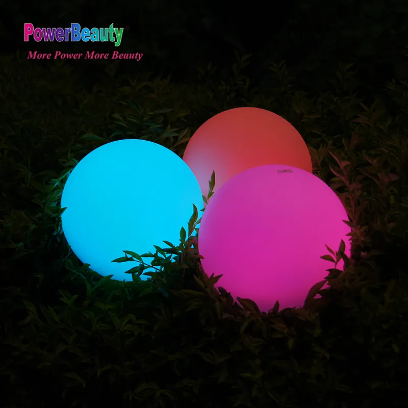 Safe and reliable floating led swimming string pool lights growing ball