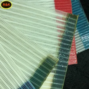 Polyester Dryer Screen Belt Spiral Ring Mesh Belt Polyester Dryer Fabric Mesh Conveyor Belt Dryer Screen