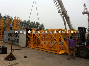 18 tấn ngực trần thủy lực cẩu tháp 75m bùng nổ để bán <span class=keywords><strong>SCM</strong></span> P300 - Product Image 3