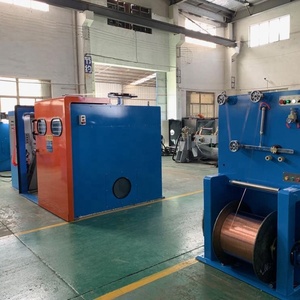 Dây Đóng Hộp Xoắn Đôi Bunching Buncher Strander Máy 0.08 Mm-0.45 Mm Đường Kính Dây Đơn 1 + 6 + 12 Unilay Bunching Machine - Product Image 4