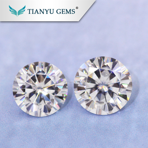 Super Bianco Moissanite Sintetica Pietre Prezzo, Lab creato diamante moissanite per i monili di modo di vendita - Product Image 4