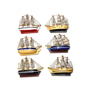Imán <span class=keywords><strong>de</strong></span> Madera <span class=keywords><strong>para</strong></span> Refrigerador con Forma <span class=keywords><strong>de</strong></span> Barco, Decoración <span class=keywords><strong>de</strong></span> <span class=keywords><strong>Cocina</strong></span>, Modelo <span class=keywords><strong>de</strong></span> Barco en 3D - Product Image 4