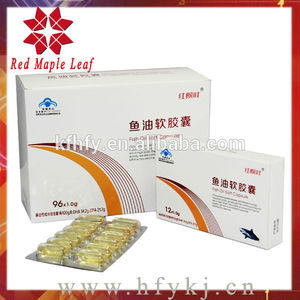 Venta al por mayor suplementos para la salud de la ampolla paquete 30% aceite de pescado omega 3 cápsula - Product Image 1