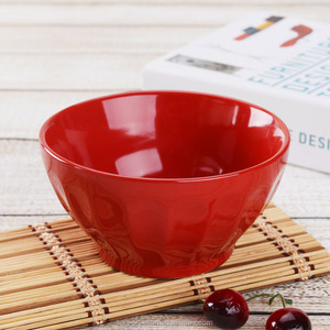 Venta al por mayor Color de <span class=keywords><strong>cristal</strong></span> sólido 22 onza de cerámica profundo cereales tazón de sopa de conjunto de 6 - Product Image 2